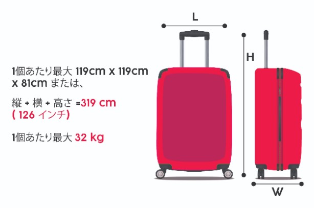 お預かりする手荷物について 手荷物手荷物のご案内空港案内・搭乗手続き北海道発着の飛行機予約・空席照会AIRDO エア・ドゥ