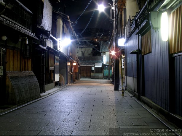 妖艶 ~祇園の桜~」の夜景壁紙・写真むらごん