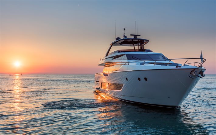 フリー写真朝日と湖の浮かぶヨットパブリックドメインQ：著作権フリー画像素材集