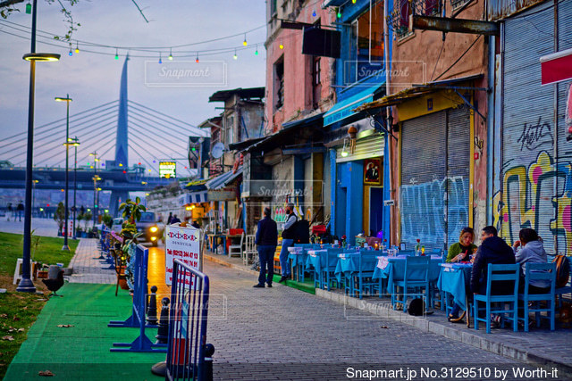 トルコ イスタンブールの街並み - No: