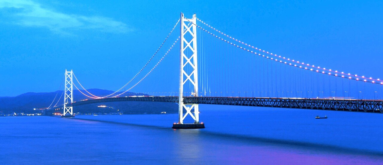 明石海峡大橋を歩けるツアー？必要な料金と時間のご紹介