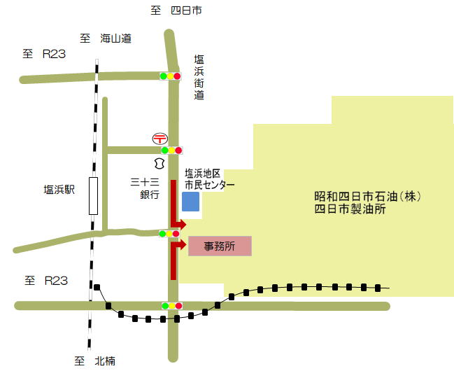 塩浜駅 路線図・路線一覧レイルラボ RailLab