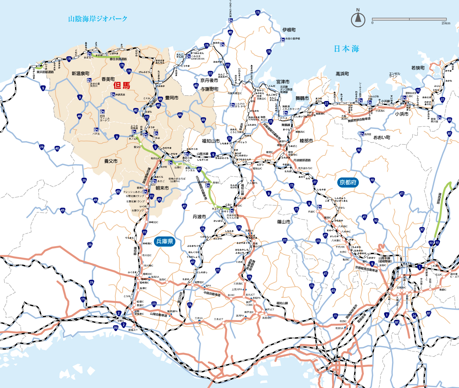日本地図 近畿地方の地図イラスト無料フリーイラスト素材集 Frame illust