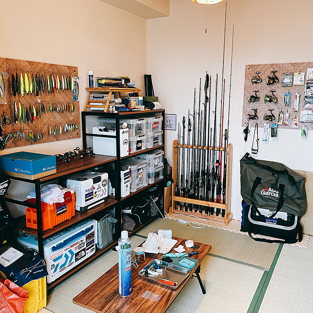 機能性を重視した“釣り部屋”の作り方 釣具の収納方法も公開ネスブログ