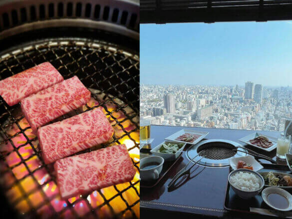 東京美食 晴空塔敘敘苑，人生必吃的30 樓美景配燒肉-