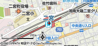 JR二宮駅 エキタグスタンプtoyotaboxy