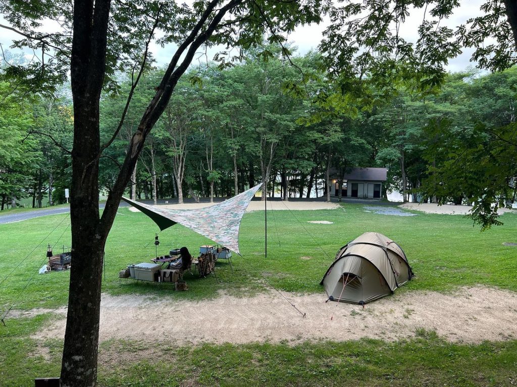 スーパー猛暑の夏こそ、とっても涼しい山中湖でキャンプが最高！来年の夏休みも絶対来ます。』 by nori姉 - Lake