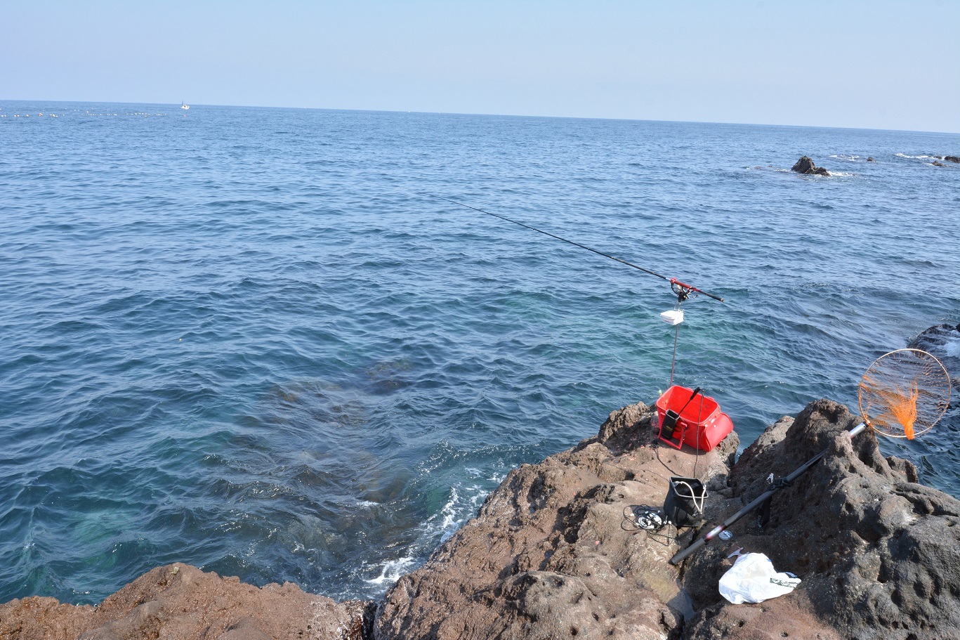 神奈川磯釣り場 真鶴半島 対石 メジナ釣り イシダイ釣り