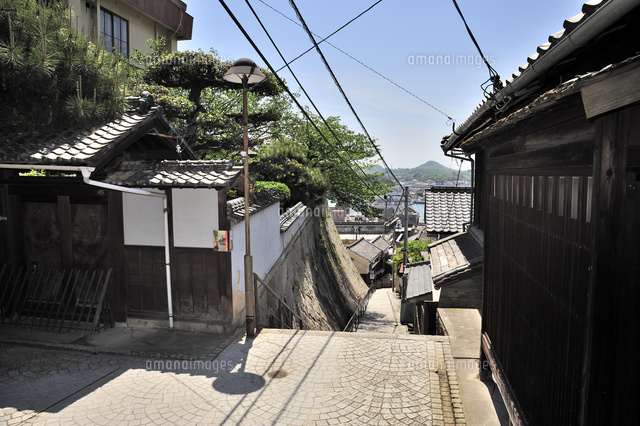 広島県尾道市 尾道の路地 千光寺新道の写真素材207718532