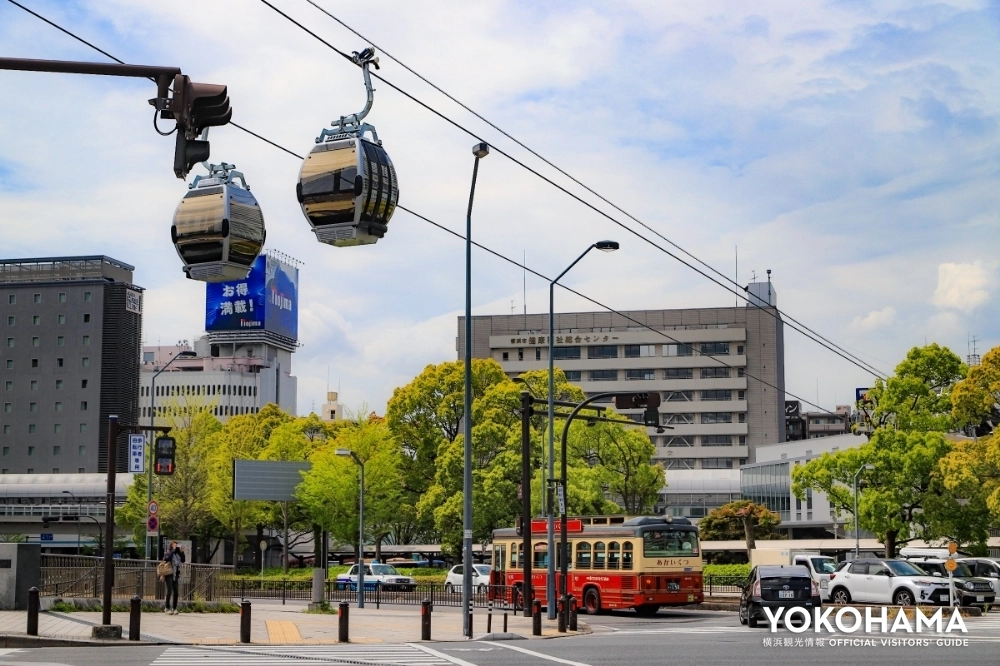桜木町 ロープウェイ 駅 YOKOHAMA AIR