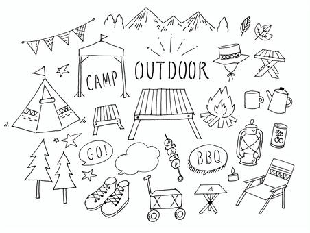 キャンプ 絵文字 組み合わせTikTok