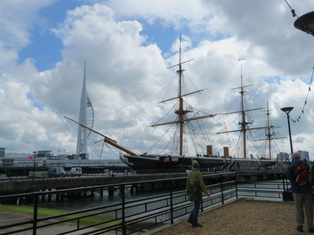 ポーツマス、ヒストリックドックヤードへ行く。英国の食べ物と暮らし