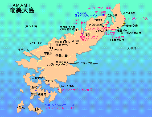 奄美大島は何県？人口・面積・気候など基本情報を徹底解説│島宿.net 島宿ドットネット