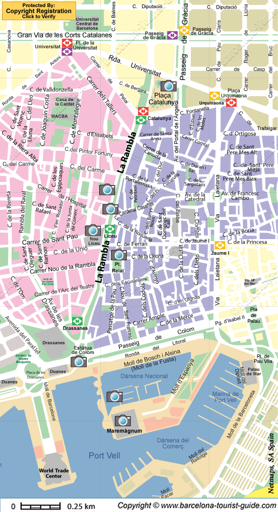 バルセロナ・マドリード観光地図Yahoo!フリマ 旧PayPayフリマ