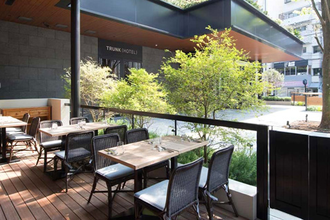 表参道のテラスカフェ＆レストラン オープンテラスがある表参道のおすすめ店美味ごはん