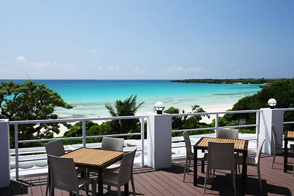 北谷町 沖縄のおしゃれな海カフェ☆WaGyu-Cafe KAPUKA 和牛カフェ カプカ