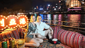 星光大道维多利亚港- 香港旅游- 香港自由行