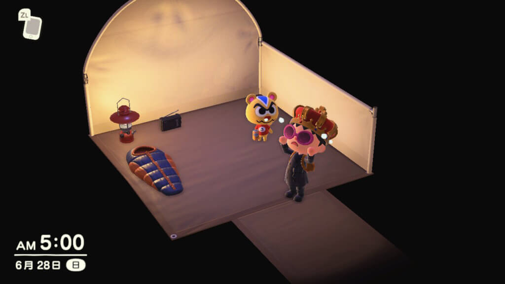 あつ森 2025年版 キャンプサイト厳選のやり方と来る日勧誘できない時の対処方法