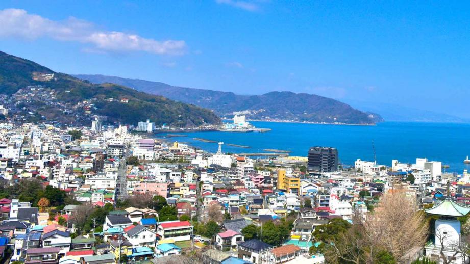 伊東公園の夜景静岡県伊東市-こよなく夜景を愛する人へ