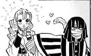 伊黒「<エア新刊のweb公開:ちっちゃ伊黒さんと甘露寺さん。3 3>ご都血気術頼みのコ」空歩@低浮上 アメチャン の漫画