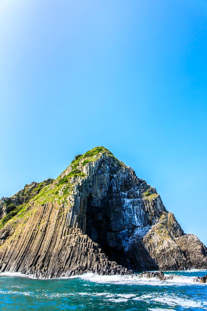 車中泊スポット福岡 芥屋の大門公園で海を眺める〜NHK連続TV小説「おむすび」糸島観光へ