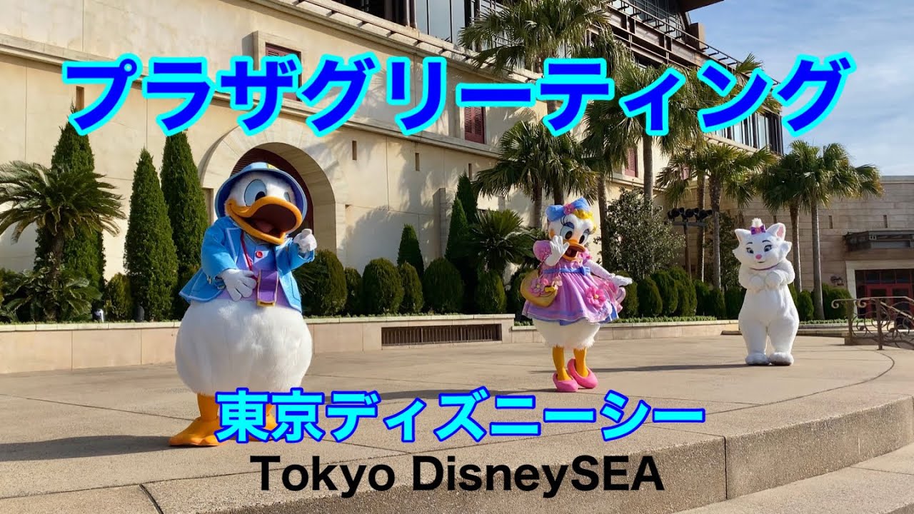 公式 ディズニーシー・プラザ キャラクターグリーティング 東京ディズニーシー東京ディズニーリゾート