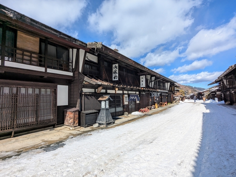 4K撮影アーカイブ 「燦々と降りしきる 雪の奈良井宿」2016 3 14