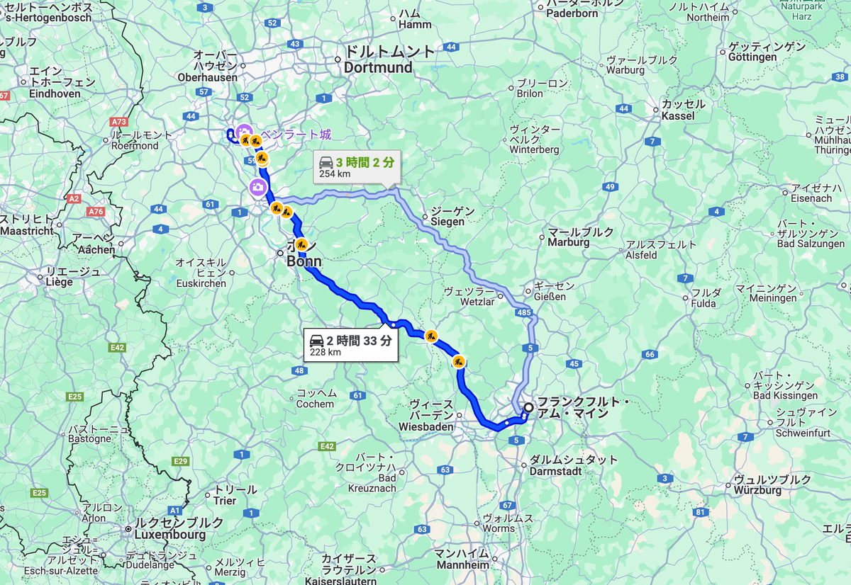 デュッセルドルフ路線図 2024 -