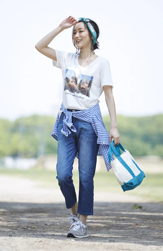 バーベキューの服装はコレで完璧！大人女子の季節別バーベキューコーデ20選DROBE MAGAZINE -