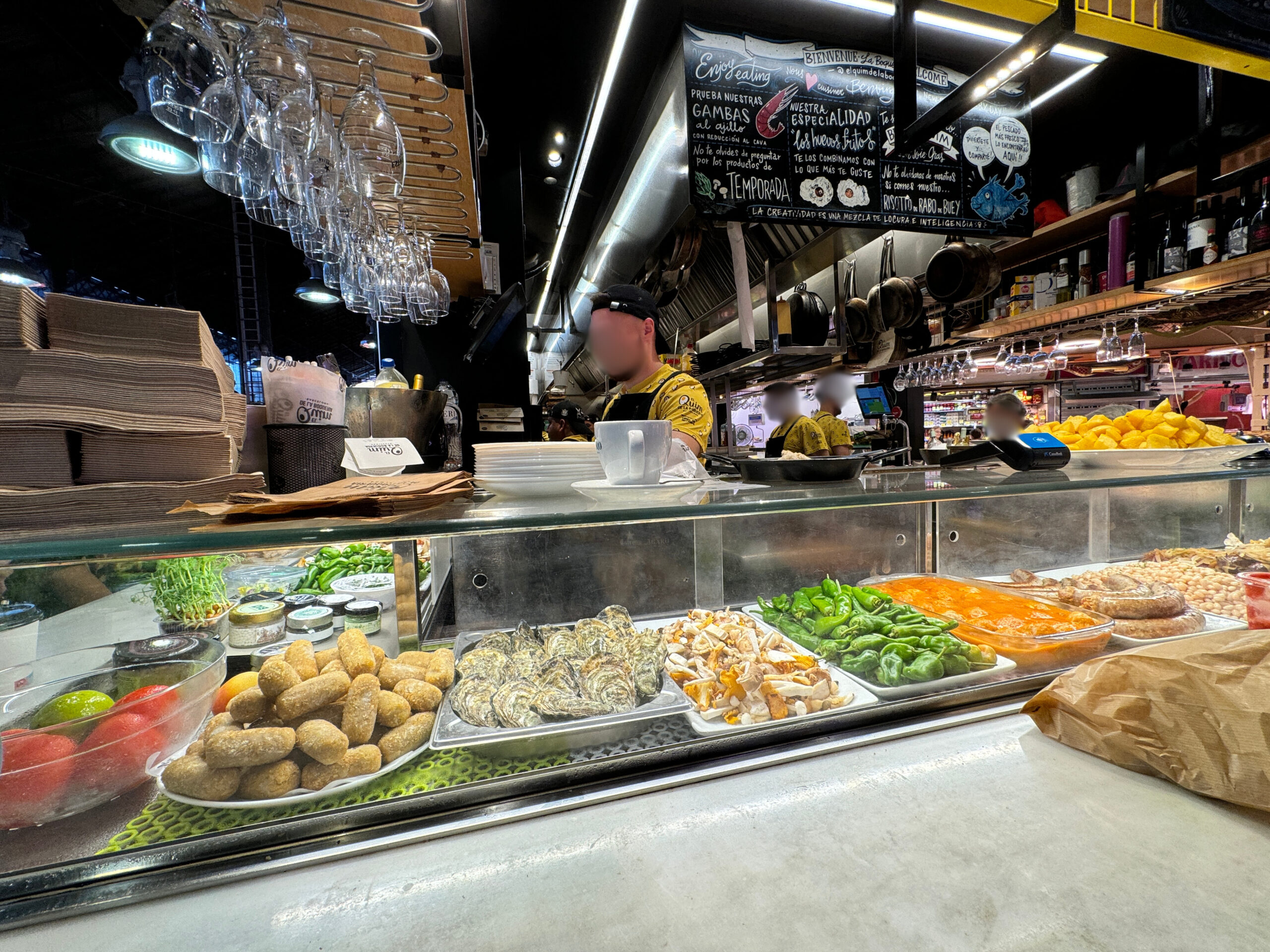 バルセロナのサンジョセップ市場と旧市街地へ 2018 11 24benrysどっとjapan