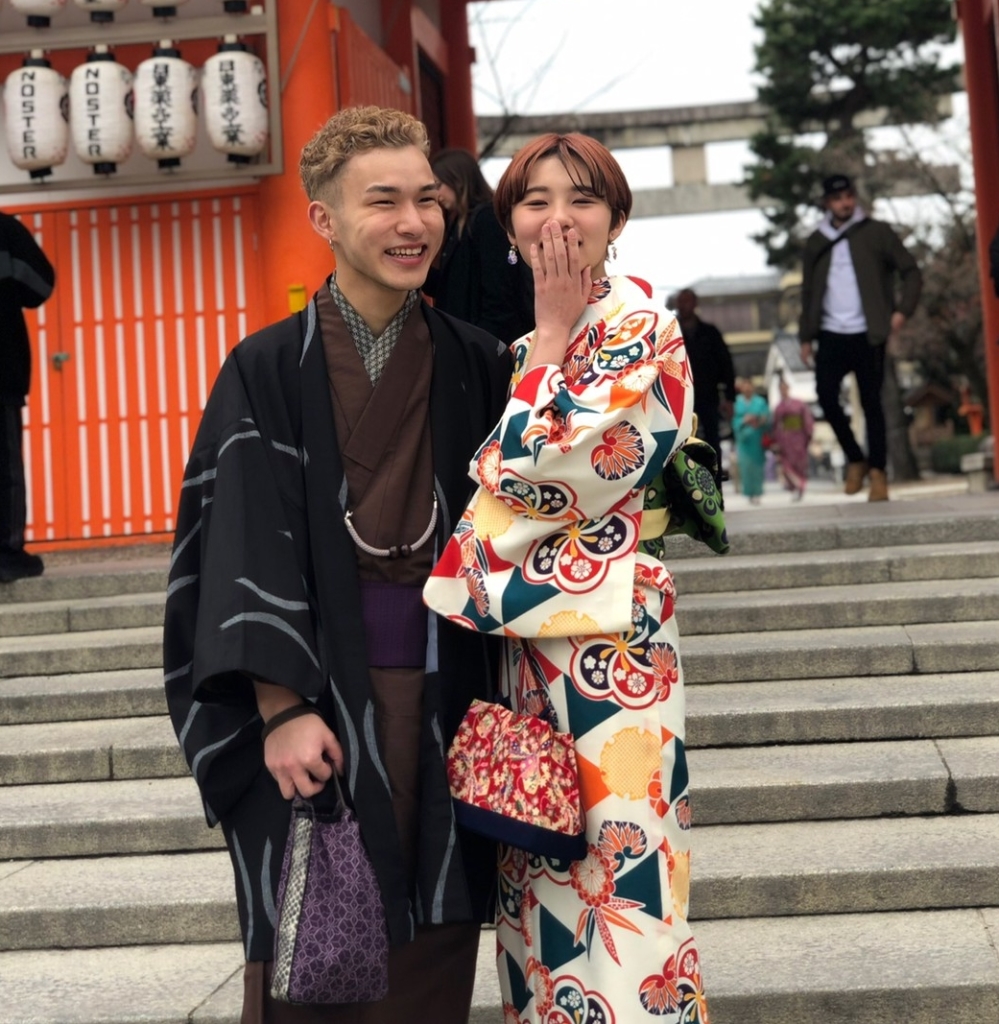 京都・浴衣レンタル JR京都駅中央口徒歩2分！手ぶらでOK！浴衣一式レンタル＆着付＆ヘアセット付き！花火大会や夏祭りにも！アソビュ