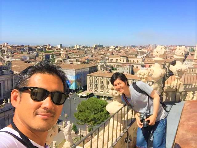 街並みが好きな国。区民講座室よりイタリアシチリア島ヴィラへ行く。なんとなく暇なので