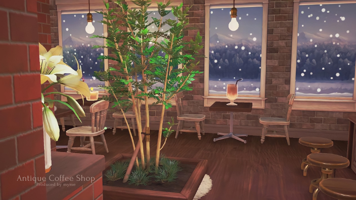 あつ森の話 ハピパラを楽しむ！⑤ カフェのレイアウト『ハウスデザイン三協』スタッフのブログ 株式会社三協誠意と技術の家づくり