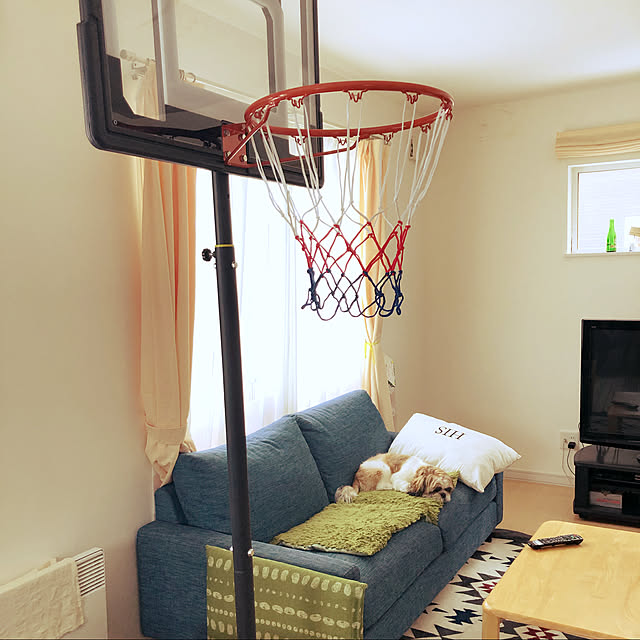 バスケットコートがある三角屋根の家: Black Coffee