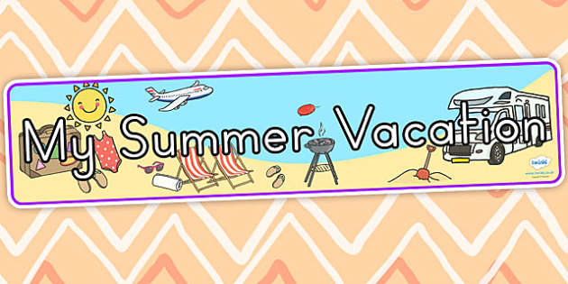 小６らくらくUnit 4「Summer Vacations in