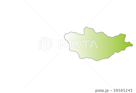 アジアのモンゴル地図、モンゴルの位置とフラグを示すアイコン。Premiumベクトル素材