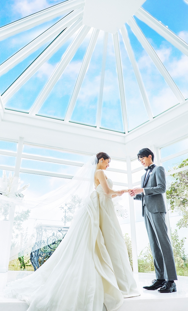 大阪チャペルフォトプラン前撮り 後撮り