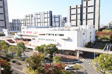 芦屋浜シーサイドタウンと海技大学校松