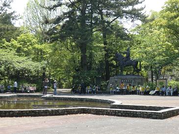 お城西公園ベビートラベル