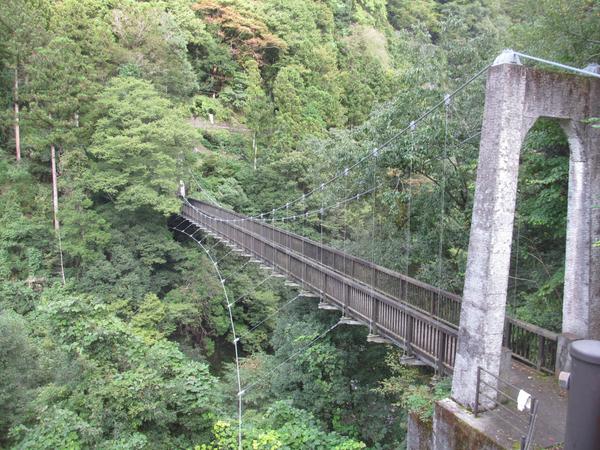 鳩ノ巣渓谷吊り橋 - 西多摩郡奥多摩町棚澤