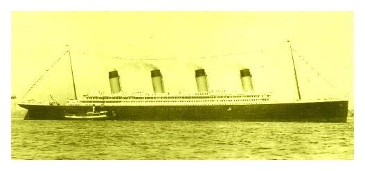 北大西洋航路客船 オリンピック・タイタニック