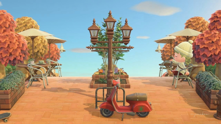 あつ森01 オシャレな島の入り口『案内所と飛行場が近い入口レイアウト』まとめました。 島クリエイター