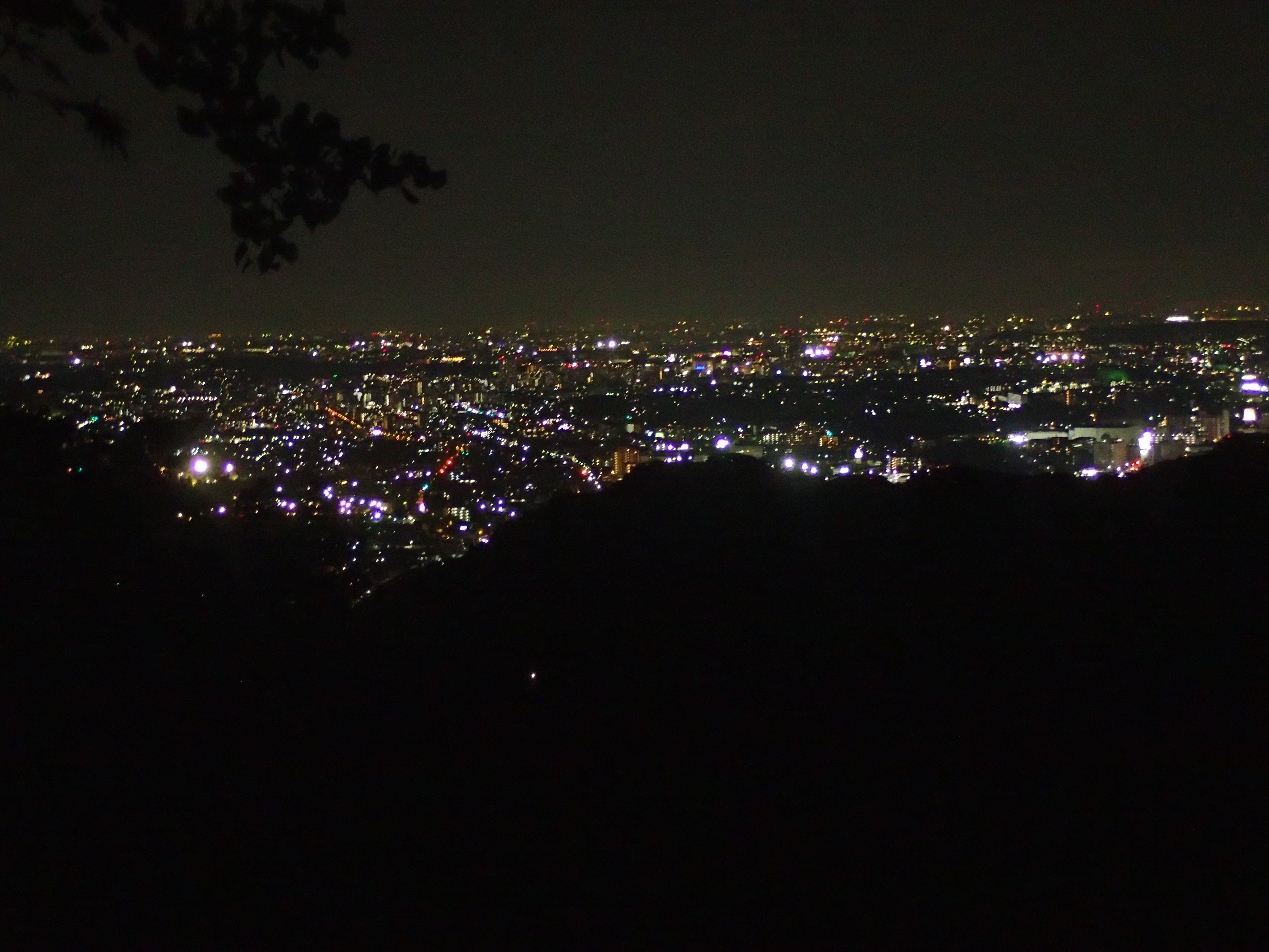 関東平野の夜景×山カフェ 高尾山ナイトハイクe-moshicom イー・モシコム