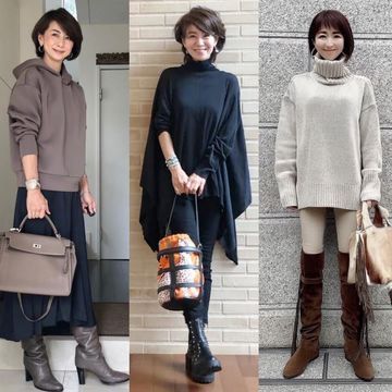 1週間スナップ50代に必要なのは“品と遊び心”おしゃれ上級者の冬コーデ7選公式 大人のおしゃれ手帖web