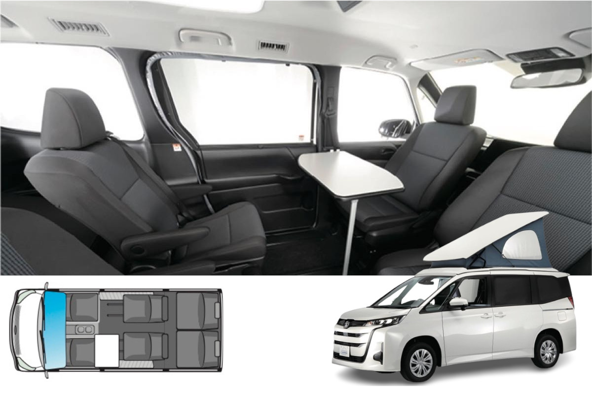 ノア＆ヴォクシー 車中泊車 WITH-