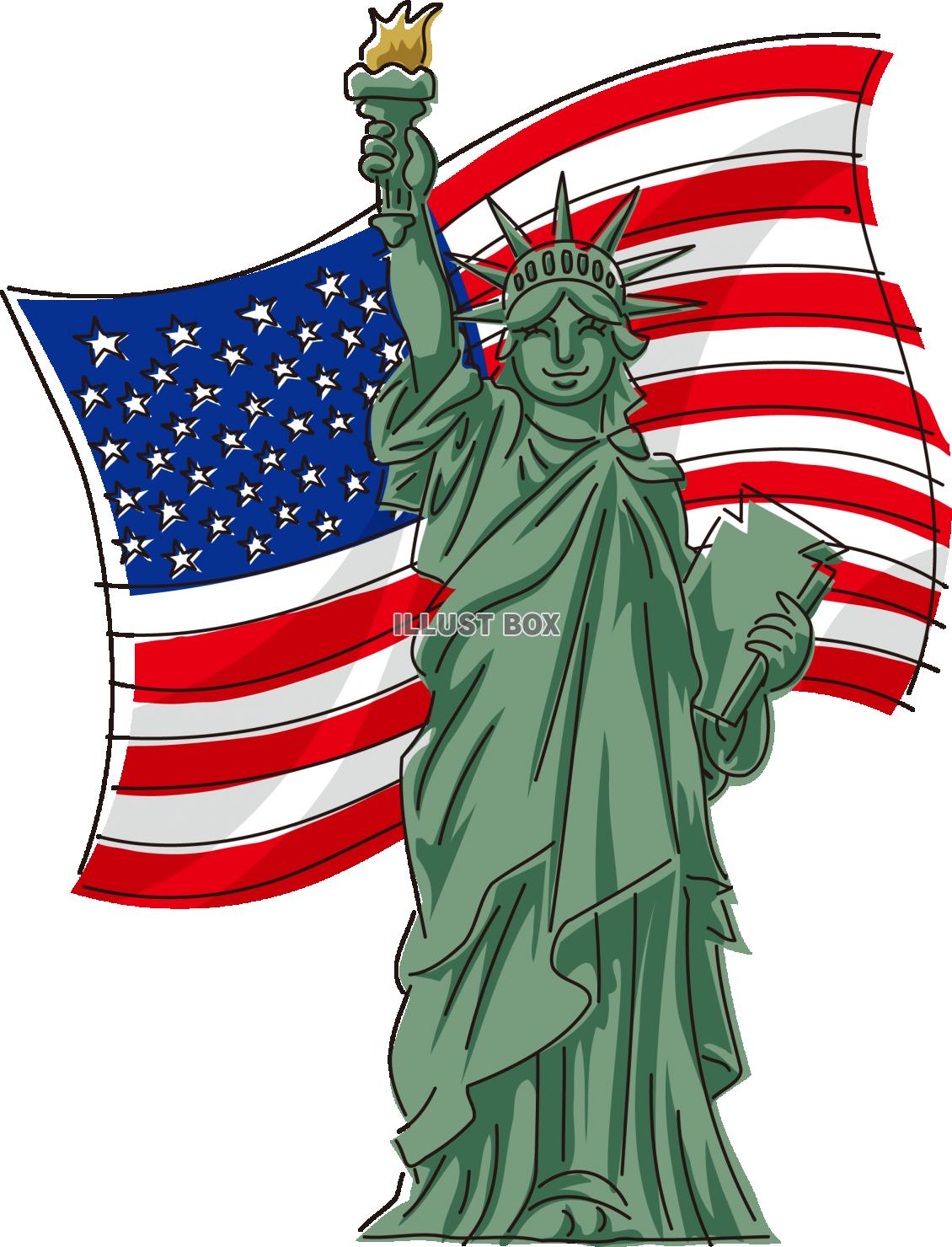 🗽アメリカ ニューヨーク 自由の女神 Statue of