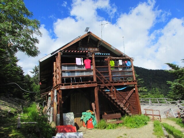 奥多摩探検隊、南アルプス北部の旅！2日目 仙塩尾根と熊ノ平小屋編 』山梨県の旅行記・ブログ by jokaさん
