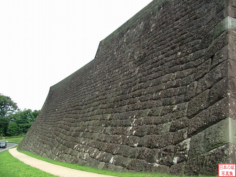 仙台城の写真：本丸北壁石垣 北側hiro.Eさん- 攻城団