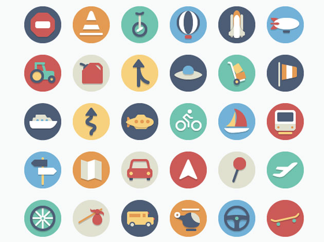 旅行アイコンのイラスト素材・ベクター Image 46007104