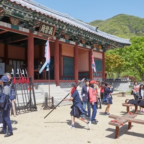 龍仁大長今パーク 旧 MBCドラミア 半日 ガイド付・自由観覧